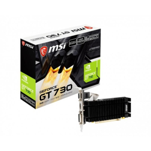 Видеокарта GF GT 730 2GB DDR3 MSI (N730K-2GD3H/LPV1) ТОП в Черкассах