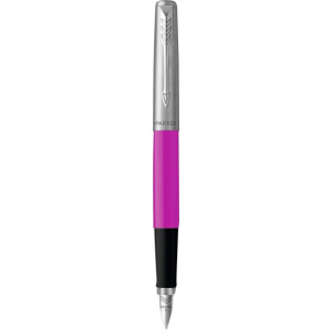 Ручка перова Parker Jotter 17 Plastic Pink CT FP F (15 511) ТОП в Черкасах