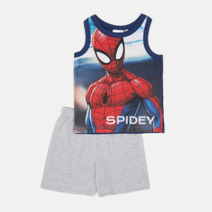 Костюм (майка + шорти) Disney Spiderman ET2005 98 см Наві (3609084274320) рейтинг