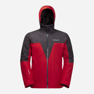 Куртка Jack Wolfskin Dna Rhapsody 3In1 M 1114721-2102 XXL Червоний/Графітовий (4060477919621) краща модель в Черкасах