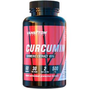 Натуральная добавка натуральный Vansiton Curcumin 60 капсул (4820106591907) ТОП в Черкассах