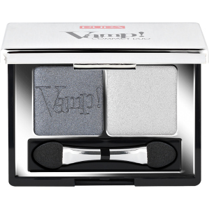 Тени для век Pupa Vamp! Compact Duo Eyeshadow №09 Silver Stone 2.2 г (8011607238033) ТОП в Черкассах