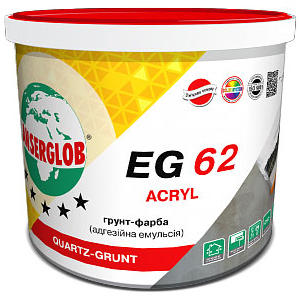 Грунтующая краска Anserglob EG 62 Acryl 10 л Белая (IG10000017274) ТОП в Черкассах