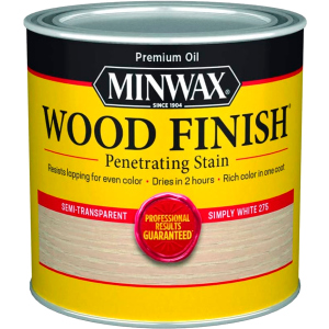 Морилка масляна Minwax Wood Finish професійна 0.946 л Простий білий (700524444) краща модель в Черкасах