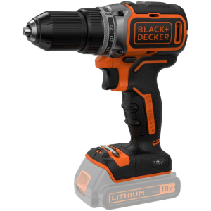 Дрель-шуруповерт аккумуляторный бесщеточный Black&Decker BL186N лучшая модель в Черкассах