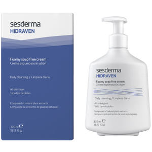 Піняючий крем для вмивання Sesderma Hidraven 300 мл (8470003643153) ТОП в Черкасах