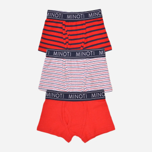 Трусики-шорти Minoti 7B BRIEF 2 35096JNR 98-104 см 3 шт Червоні (5059030615611) ТОП в Черкасах