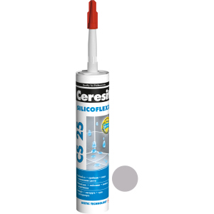 Затирка силіконовий шов Ceresit Micro Protect CS25 0.285 кг Світло-сірий (CR1095895) ТОП в Черкасах