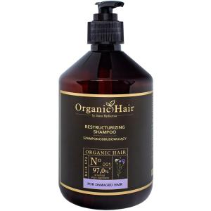 Восстанавливающий органический шампунь Stara Mydlarnia Organic hair для поврежденных и сухих волос 500 мл (5901638421920) в Черкассах