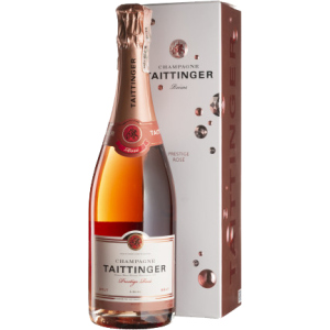 Шампанське Taittinger Prestige Rose рожеве брют 0.75 л 12.5% ​​у подарунковій упаковці (3016570002716) в Черкасах