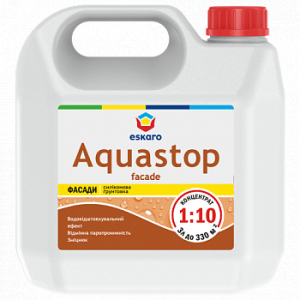 Ґрунтовка Eskaro Aquastop Facade 1 л надійний