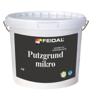 Адгезионный грунт с мраморной крошкой 4кг FEIDAL Putzgrund mikro