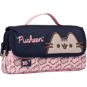 Пенал мягкий YES WL-01 Pusheen розовый/синий (533041) надежный