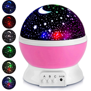 Ночник-проектор "Зоряне небо" Star Master Dream rotating projection lamp