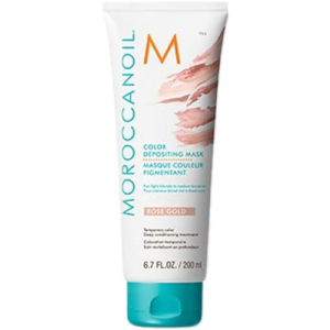 Маска с эффектом цвета MoroccanOil Color Depositing Mask цвет Rose Gold 200 мл (7290113140646) лучшая модель в Черкассах