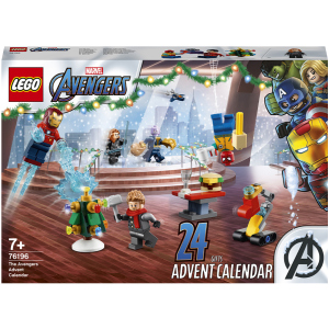 Конструктор LEGO Мстители Marvel Новогодний адвент-календарь 298 деталей (76196)