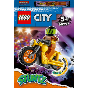 Конструктор LEGO City Stuntz Разрушительный трюковый мотоцикл 12 деталей (60297) ТОП в Черкассах