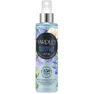 Мист увлажняющий парфюм для тела Yardley Bluebell & Sweet Pea Moisturising Fragrance Body Mist 200 мл (5056179301580) в Черкассах