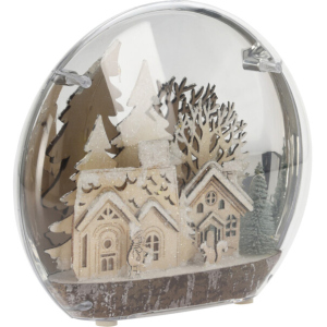 Декоративный светильник Christmas Decoration Дома 25x6x22 см (CAA130441_дома) в Черкассах