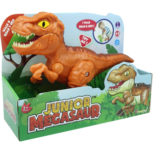 Іграшка Dragon-I Джуніор Мегазавр. Моя перша прогулянка T-REX коричневий (4894166169536-1) надійний