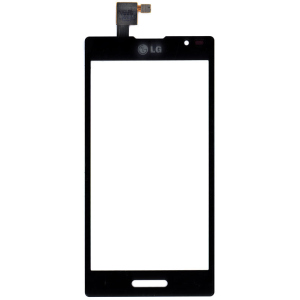 Тачскрин (Сенсорное стекло) для смартфона LG Optimus L9 P760, P765, P768 черный High Copy надежный