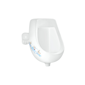 Пісуар підвісний дитячий Qtap Baby 420х300х465 White з малюнком QT2388U460EWD краща модель в Черкасах