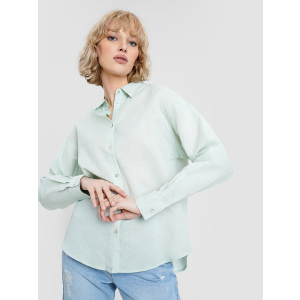 Рубашка O'STIN Casual DXECPQIFTB-41 XL Мятная (2990022588007) ТОП в Черкассах