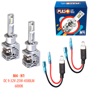 Автолампи Pulso M4-H1/LED-chips CREE/9-32v/2x25w/4500Lm/6000K (M4-H1) ТОП в Черкасах