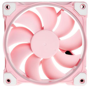 Вентилятор ID-Cooling ZF-12025-Piglet Pink, 120x120x25мм, 4-pin PWM, рожевий краща модель в Черкасах