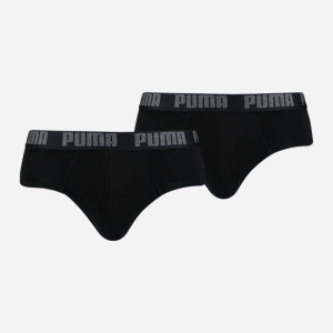 Труси-брифи Puma Basic Brief 2P 88910006 L 2 шт Black-Black (8718824239057) в Черкасах