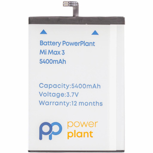 Акумуляторна батарея для телефону PowerPlant Xiaomi Mi Max 3 (BM51) 5400mAh