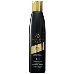 Відновлюючий шампунь з кератином DSD de Luxe 4.1 Keratin Treatment Shampoo для зростання та покращення структури волосся 200 мл (8437011863089) в Черкасах