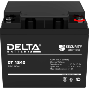 Акумуляторна батарея Delta DT 1240 12V 40Ah AGM ТОП в Черкасах
