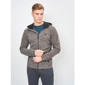 Толстовка 4F NOSH4-PLM351-24M M Middle Grey Melange (5903609638788) лучшая модель в Черкассах