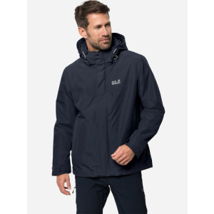 Куртка 3 в 1 Jack Wolfskin Arland 3In1 M 1110711-1010 M Темно-синяя (4055001912889) рейтинг