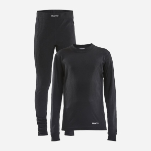 Дитячий комплект термобілизни Craft Core Dry Baselayer Set Junior 1909713-999000 146-152 см (7318573429481) в Черкасах