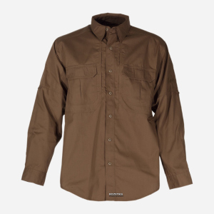 Сорочка тактична 5.11 Tactical Taclite Pro Long Sleeve Shirt 72175 XL Battle Brown (2000980353798) в Черкасах