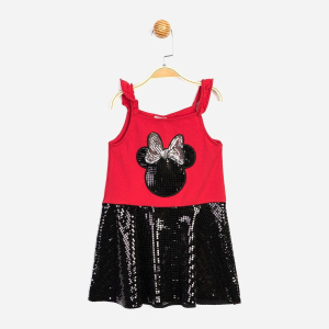 Сарафан Disney Minnie Mouse MN15539 92 см Червоний із чорним (8691109789648) краща модель в Черкасах