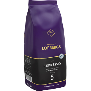 купить Кофе в зернах Lofbergs Espresso 1 кг (7310050012346)