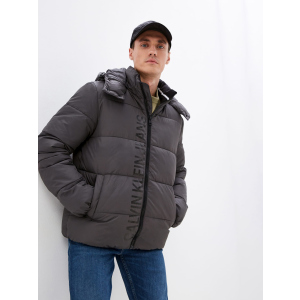 Куртка Calvin Klein Jeans Essentials Non Down Jacket J30J319057-PCK S Gray Pinstripe (8719854514206) в Черкассах