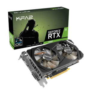 Відеокарта KFA2 GeForce RTX 2060 (1-Click OC) (26NRL7HPX7OK) краща модель в Черкасах