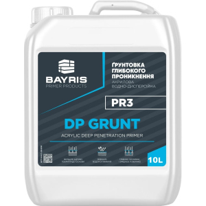 Грунтовка глибокого проникнення Dp Grunt Pr3 Bayris 10 кг краща модель в Черкасах