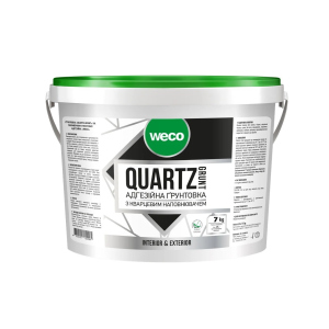 Грунтовка кварцевая Quartz-Grunt Weco 7 кг ТОП в Черкассах