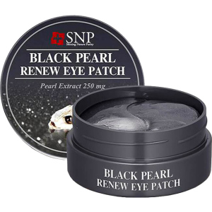 Гідрогелеві патчі SNP Black Pearl Renew Eye Patch із перловою пудрою 60 шт (8809458843977) краща модель в Черкасах