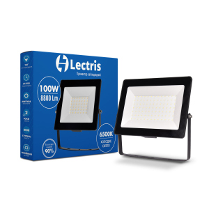 Светодиодный прожектор Lectris 100W 8800Лм 6500K 185-265V IP65 1-LC-3005