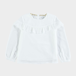 Блузка Piazza Italia 71572 152-158 см Off White (2071572001076) надежный