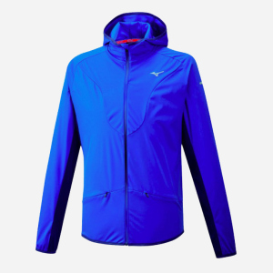 купити Вітровка Mizuno Hybrid BT Hoodie J2GE050126 S Синя (5054698958414)