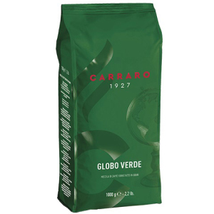 Кофе в зернах Carraro Globo Verde 1 кг (8000604001924) надежный