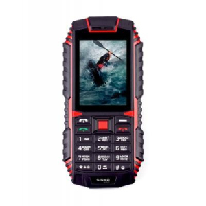 Мобильный телефон Sigma X-treme DT68 Black Red в Черкассах