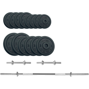 Набор штанга + гантели металлические Newt Gym Set-H Home 45 кг (NE-M-H-SET-45) рейтинг